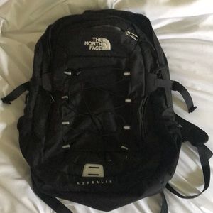Black Womens North Face Borealis Backpack